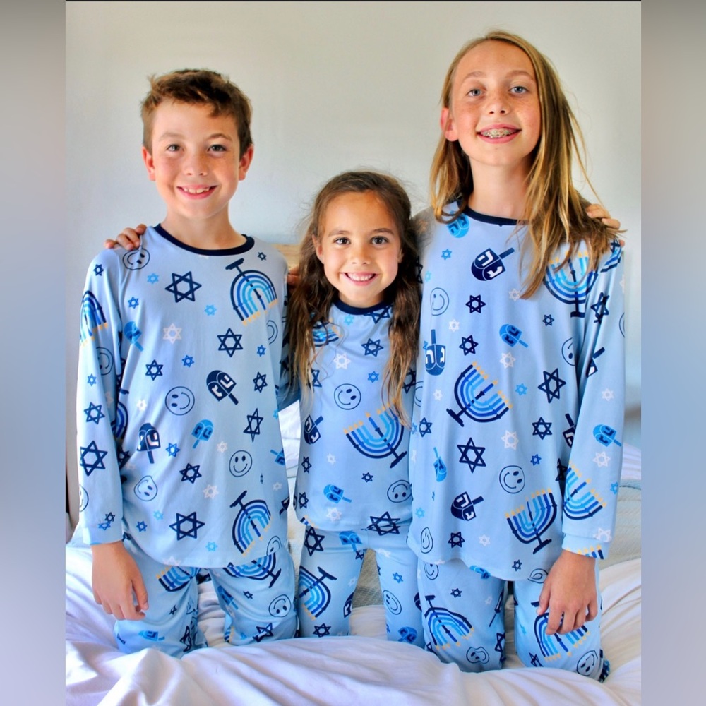 Pixie Lane Chanukkah Pajamas Hanukkah PJs - Size 4 years